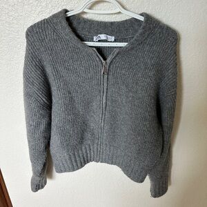 Zara Knit Bomber